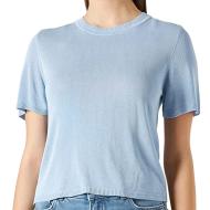 T-shirt Bleu Femme Only Shirley