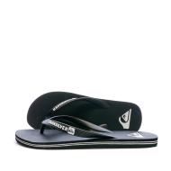 Tongs noir/blanc homme Quiksilver Molokai