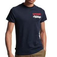 T-shirt Marine Homme Superdry Superstate