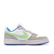 Baskets Blanches/Gris Garçon Nike Court Borough vue 2