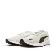 Chaussures de Running Blanches/Noires/Jaunes Femme Puma Transport vue 6