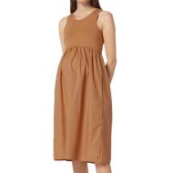 Robe Marron Femme Mamalicious Macy pas cher