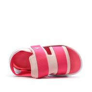 Sandales Roses/Blanches Fille Adidas Mehana vue 4