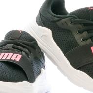 Baskets Noir Fille Puma Wired vue 7