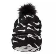 Bonnet Noir Garçon Nike Peak vue 2