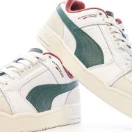Baskets Blanc/Vert Homme Puma Slipstream Lo Retro vue 7