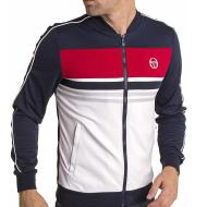 Veste Blanche/Marine Homme Sergio Tacchini Ishen pas cher