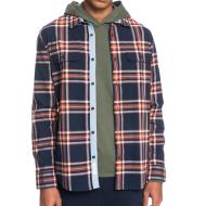 Camisa azul marino para hombre Quiksilver Kirkham EMEA barato