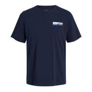 T-Shirt Marine Garçon Jack & Jones Corps