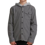 Chemise flanelle Gris Garçon DC Shoes Rogers pas cher