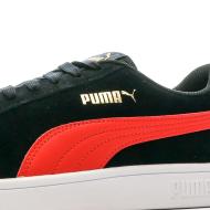 Baskets Noir/Rouge Homme Puma Smash V2 vue 7