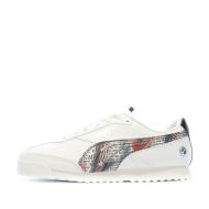 Baskets Blanc Homme Puma Bmw Mms Roma Via pas cher