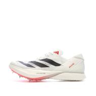Chaussures d'athlétismes Blanches/Noires Homme Adidas Adizero Avanti pas cher