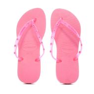 Tongs Rose Femme Havaianas Slim Candy vue 2