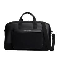 Sac de Voyage Noir Homme Tommy Hilfiger Th Foundation Duffle pas cher