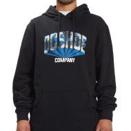 Sweat à capuche Noir Homme DC Shoes Blabac Jahmir pas cher