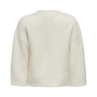 Pull Blanc Fille Only Katia vue 2