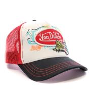 Casquette Rouge/Noir Homme Von Dutch PAT vue 2