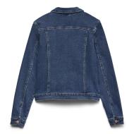 Veste en Jean Bleu Femme Vero Moda Luna vue 4
