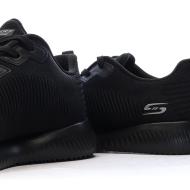 Baskets Noires Femme Skechers Bobs Squad Tough Talk vue 7