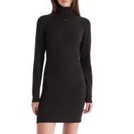Robe Pull Noire Femme Tommy Hilfiger Tjw Ess Turtleneck