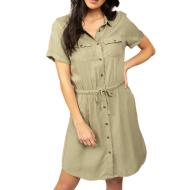 Robe Kaki Clair Femme Deeluxe Alarha
