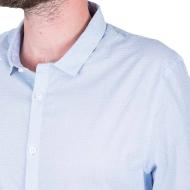 Chemise Bleu à motif Homme Teddy Smith Caster vue 2