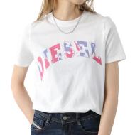 T-shirt Blanc Femme Diesel g11