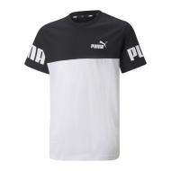 T-Shirt Noir/Blanc Garçon Puma Pp Tee pas cher
