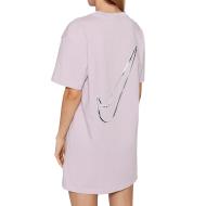Robe t-shirt Mauve Femme Nike Swsh vue 2