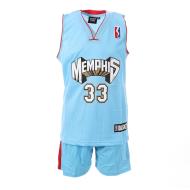 Menphis Ensemble de Baskets Bleu Garçon Sport Zone pas cher