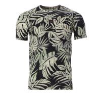 T-shirt Noir/Beige Homme Teddy Smith Antone pas cher