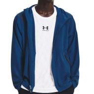 Sweat Zippé Bleu Homme Under Armour Unstoppable pas cher