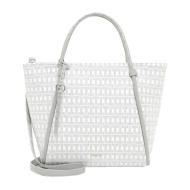 Sac Cabas Blanc/Gris Femme Tamaris Linn pas cher