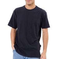 T-Shirt Marine Homme Quiksilver Slub roundneck