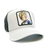 Casquette Noire/Blanche Homme Capslab Vegeta vue 2