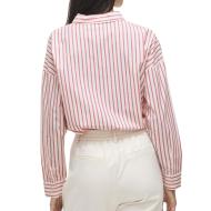 Chemise Blanc/Rouge Femme Vila Sereen vue 2