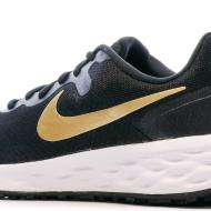 Chaussures de running Noir/Doré Homme Nike Revolution 6 NN vue 7