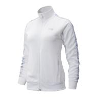 Sweat zippé Blanc Femme New Balance ATHLETICS CLASSIC
