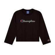 T-shirt Manches longues Noir Fille Champion 404233 pas cher
