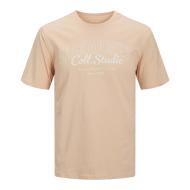 T-Shirt Orange Homme Jack & Jone Koto