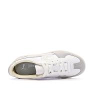 Baskets Blanche/Grise Fille Puma Palermo Moda Vintage vue 4