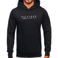 Sweat Noir Homme Tommy Hilfiger New York Ho