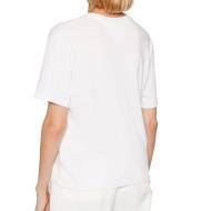 T-shirt Blanc Femme Tommy Jeans Crop vue 2