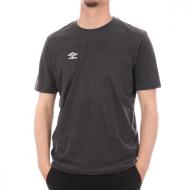 T-shirt Noir chiné homme Umbro SB Net logo