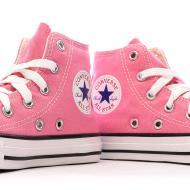 Baskets Roses Fille Converse All Star High vue 7