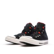 Baskets Noires/Rouge/Blanches Converses Chuck Taylor All Star vue 6