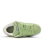 Baskets Vert/Blanc Femme Puma Suede XL vue 4