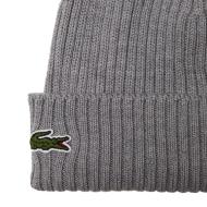 Bonnet Gris Homme Lacoste hjm vue 2