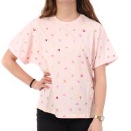 T-Shirt Rose Femme Teddy Smith Kady pas cher
